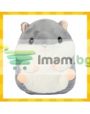 Одеяло възглавница и играчка хамстер 3в1